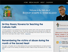 Tablet Screenshot of bishopstrickland.com